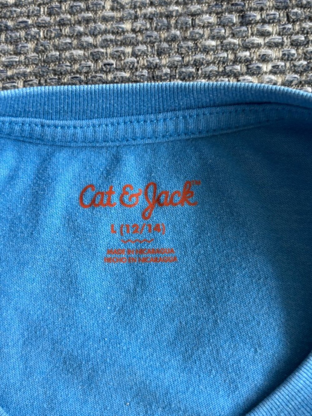Cat & Jack Boys 4 Pack Short Sleeve T-Shirts Size L 12/14 Bundle - Picture 13 of 14